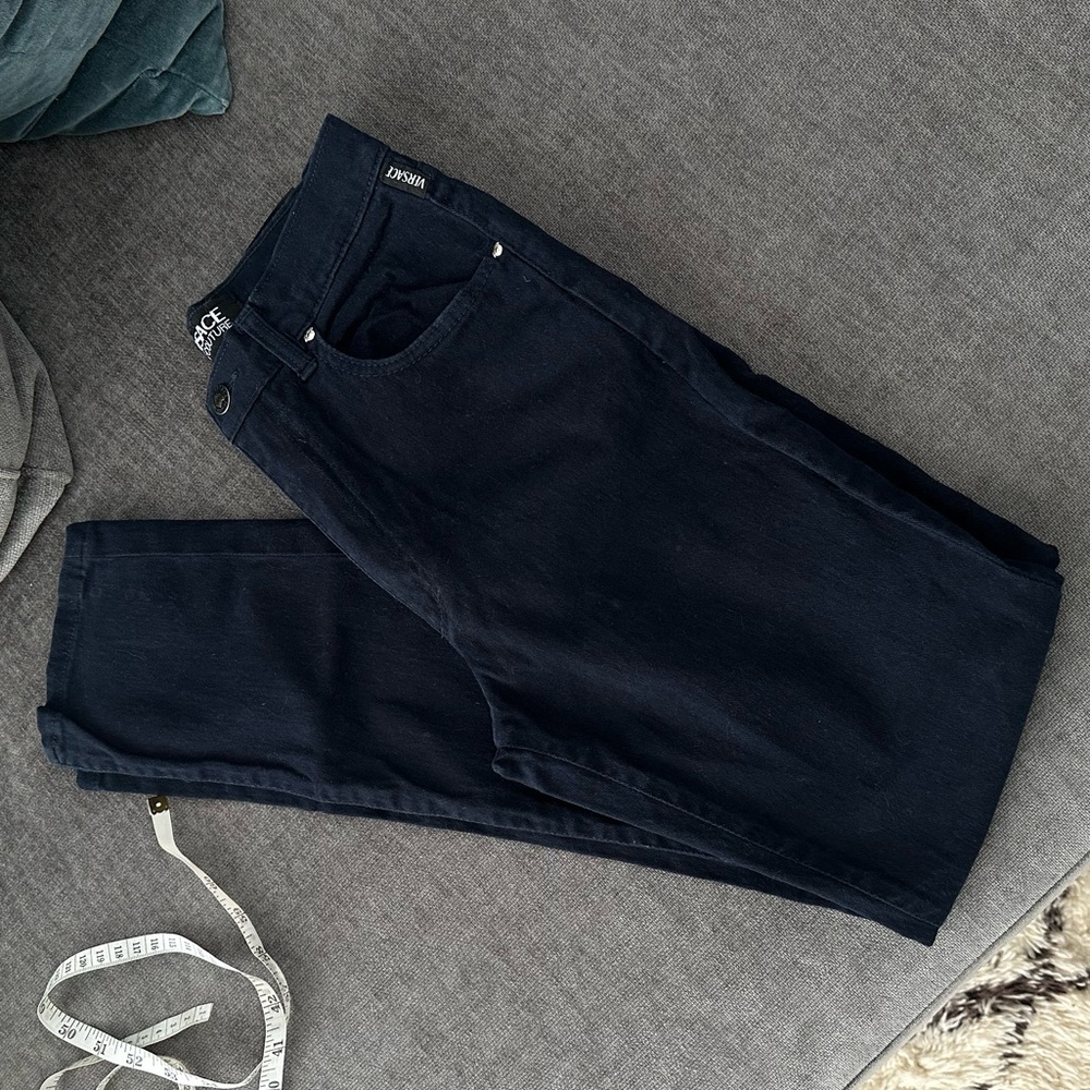 Versace Jeans Dark Navy Stretch Skinny Jeans - Picture 3 of 12